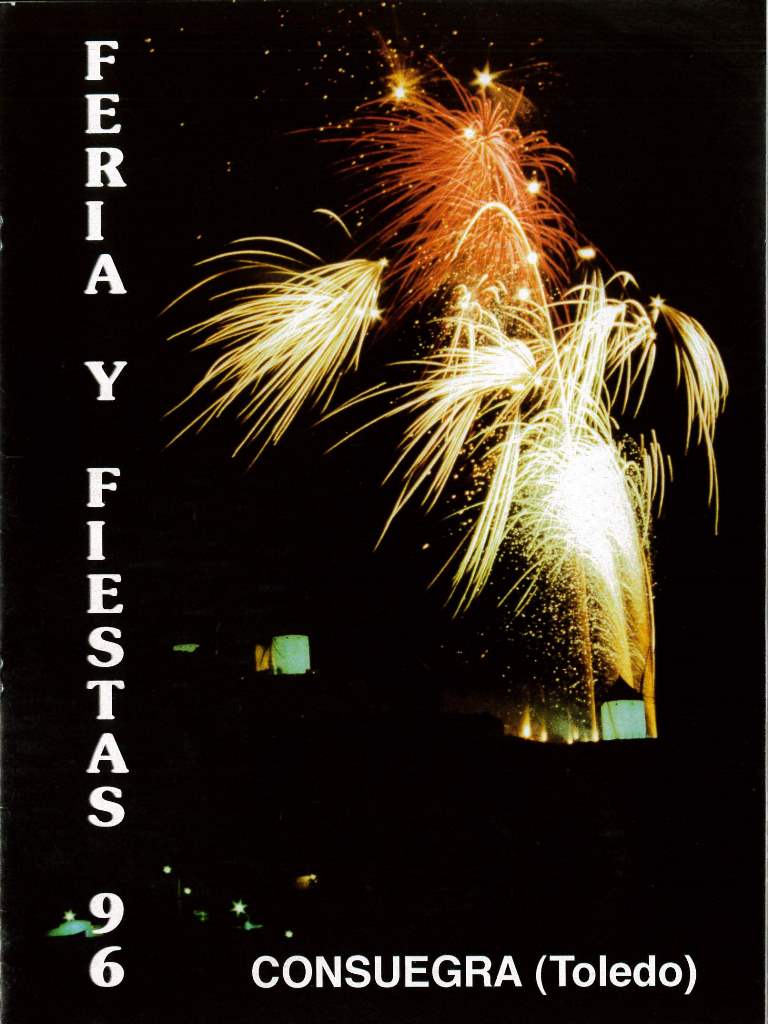 Fiestas patronales en honor al Santísimo Cristo de la Veracruz 1996 Consuegra